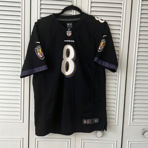 LAMAR JACKSON RAVENS JERSEY (No. 8)